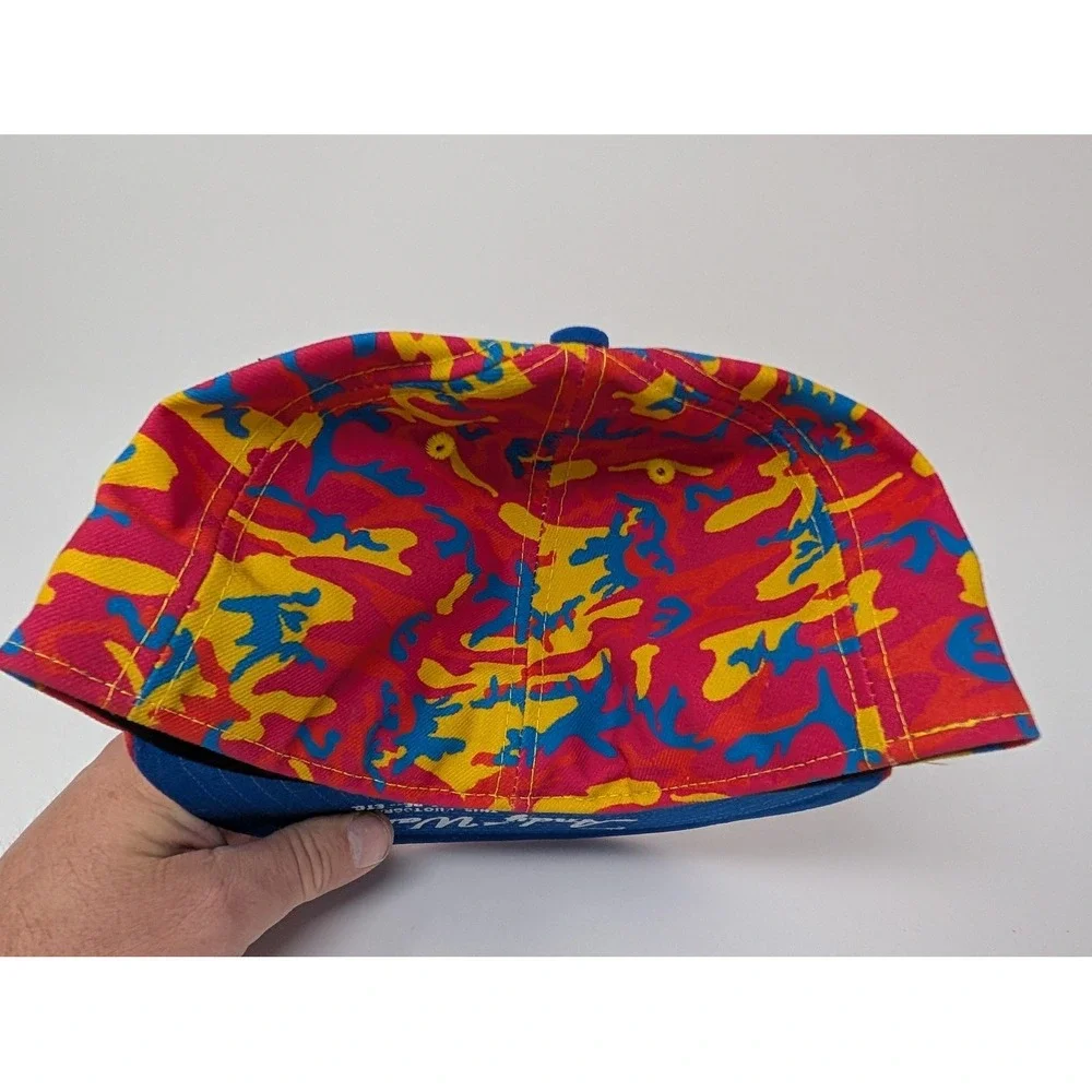 Andy Warhol New Era 59FIFTY Hat Cap Fitted Mens 7 3/8 Camo Multicolor Pop Art